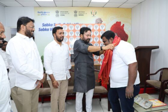 With Shri Kishan Reddy Ji, Union Minister of Coal