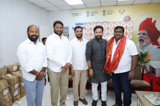 With Shri Kishan Reddy Ji, Union Minister of Coal