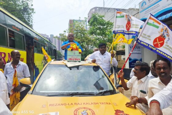 அஹிர் ரெஜிமெண்ட் – ராணுவ மண் கலாச யாத்திரை புதுச்சேரி